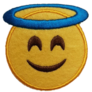 Embleem Nr. 570 Smiley Heilige