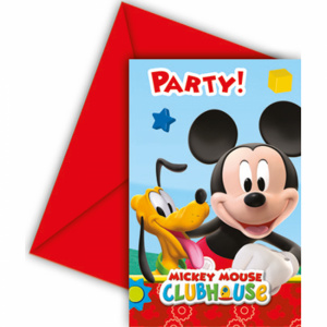 Uitnodigingen Mickey Mouse Clubhouse