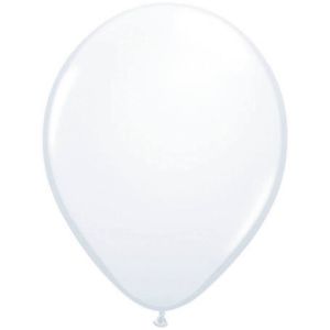 Latex Ballonnen 13 cm Wit (20 stuks) 