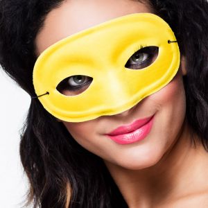 Oogmasker Masquerade Kant Rood