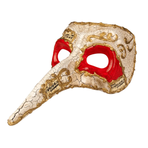 Oogmasker Naso Venice Goud/Zwart