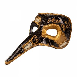 Oogmasker Naso Venice Goud/Zwart