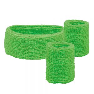 Zweetbandjes Set 3-delig Zwart