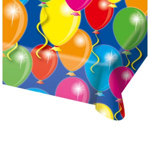 Plastic Tafelkleed Ballonnen