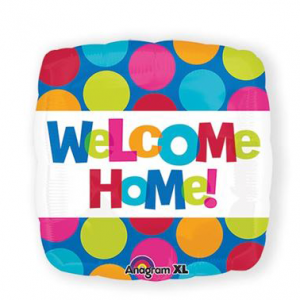 Folieballon Welcome Home