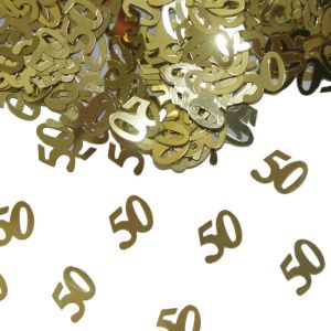 Tafeldeco / sierconfetti 50  jaar