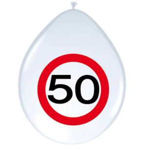 Verkeersbord Ballonnen 50 jaar