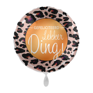 Folieballon Gefeliciteerd Lekker Ding