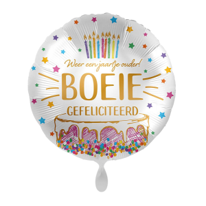 Folieballon Gefeliciteerd Boeie