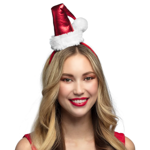 Diadeem Glanzende Kerstmuts
