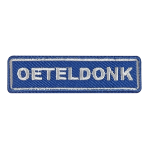 Embleem Oeteldonk Nr. 1372 Straatnaambord