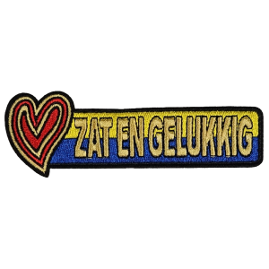 Embleem Ballefruttersgat Nr. 3324 Blauw Geel Sterretje