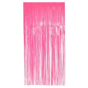 Deurgordijn Neon Roze