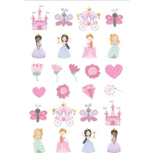 Activiteiten Placemat Pretty Prinses