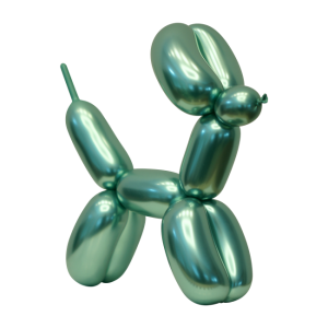 Latex modelleer ballonnen Chrome Groen