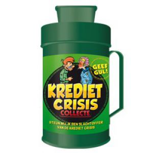 Spaarpot Collectebus Krediet Crisis