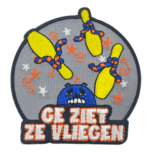 Embleem Lampegat Nr. 5029 Ge ziet ze Vliegen