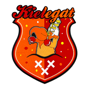 Embleem Kielegat Nr. 4036 Bloem