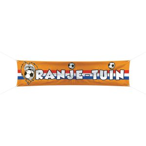 Mega Banner Oranje Tuin