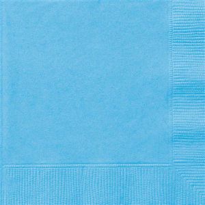 Servetten baby blauw
