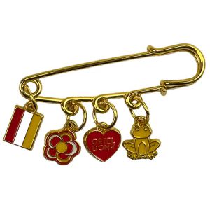 Oeteldonk Speld met Bedeltjes Klein