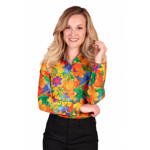 Blouse Dames Orange Roar