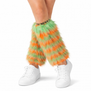 Kruikenstad Beenwarmers Kids Oranje/Groen