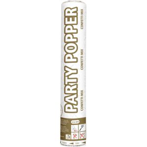 Confetti Shooter Goud/Zilver 26 cm