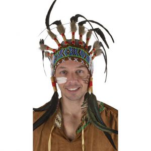 Indianen tooi de Luxe Zwart Groen