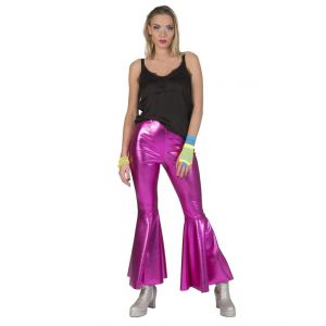 Broek Disco Metallic Roze
