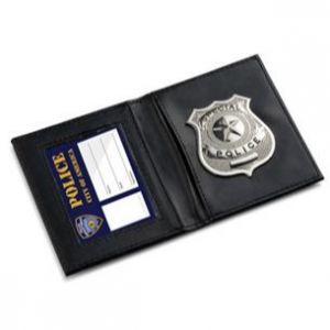 Politie Badge in portemonnee