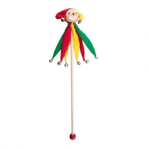 Nar op stok rood/geel/groen groot