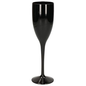 Champagne Glas Zwart 15 cl