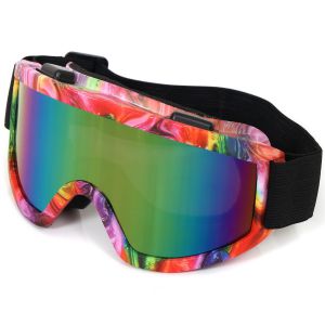 Skibril Groen deLuxe