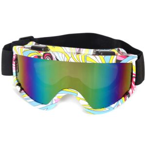 Skibril Groen deLuxe