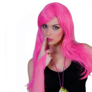 078. Pruik Diva Roze