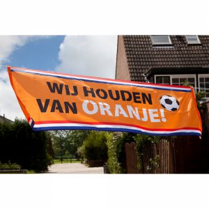 Banner Wij houden van Oranje