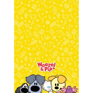 Tafelkleed Woezel en Pip Geel