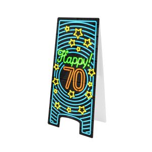 Warning sign Happy 50