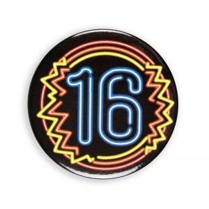 Neon Badge 16