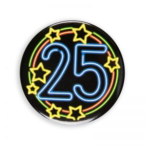 Neon Badge 25