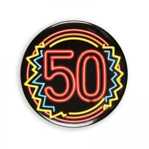 Neon Badge 50
