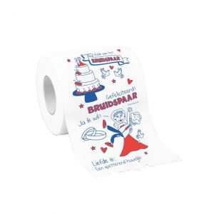 Wc Papier Bruidspaar