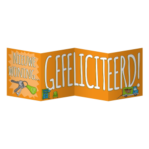 Surprise Kaart - Nieuwe Woning