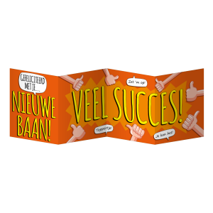 Surprise Kaart - Nieuwe Baan