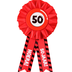 Party Rozet Hoera 50 jaar 