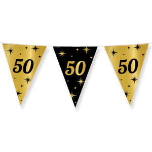 Classy Party Vlaggenlijn Goud 50