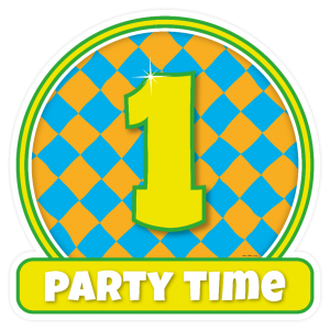 Huldeschild 1 Party Time