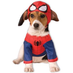 Honden Kostuum Spiderman