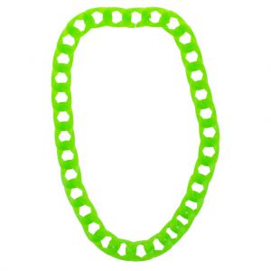Halsketting Neon Grote Schakel Groen